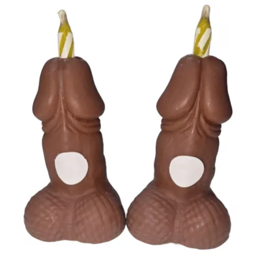 Diverty Sex Dekoratív Szívógyertyák Számokkal Mulatto 2 darab