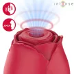Intense Stimulator clitoridian cu suctiune 10 moduri 5.9 cm bordeaux