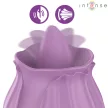 Intense Stimulator clitoridian 10 vibrații silicon 100% violet rezistent la apă