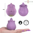 Intense Stimulator clitoridian 10 vibrații silicon 100% violet rezistent la apă