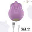 Intense Stimulator clitoridian 10 vibrații silicon 100% violet rezistent la apă