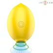 Intense Clitoris Suction Stimulator Lemon-Shaped Waterproof Rechargeable Silicone