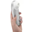 Womanizer Pro Clitoral Stimulator Air Pulse 11 Levels Silver Gray Waterproof