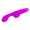 Pretty Love Vibrator Dual Stimulation 10 Modes Purple