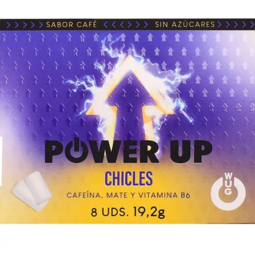 Wug Rágógumi Koffeinnel, Mate Kivonattal Kávé Ízű 8 darab cukormentes
