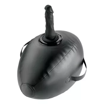   Fetish Fantasy Series Scaun erotic gonflabil cu dildo 41.9 cm negru ergonomic