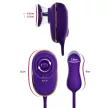 She.e.o Vibrator cu suctiune clitoridiană și stimulare anală Licking efect Movements Violet