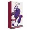 She.e.o Vibrator cu suctiune clitoridiană și stimulare anală Licking efect Movements Violet