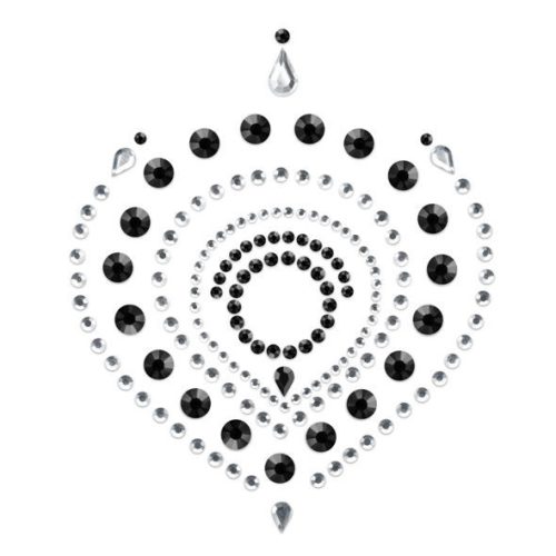 Bijoux Indiscrets – elegáns fekete ezüst intim kiegészítő