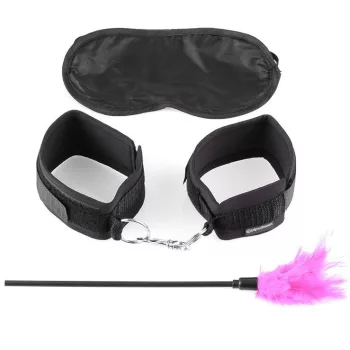   Fetish Fantasy Set BDSM Cătușe și accesorii seducție senzuală