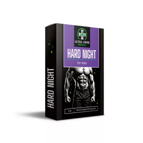 Hard Night Potency Booster Capsules 6 Count Men's Supplement