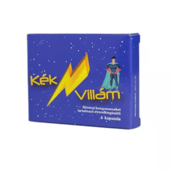 Kék Villám supliment potență rapidă 6 capsule