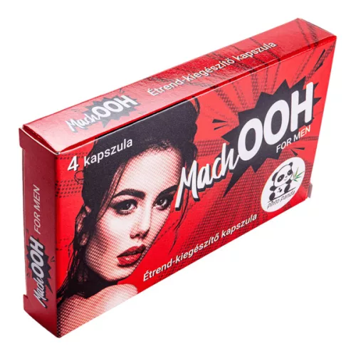 MachOOH+ Men's Supplement Capsules 4 pcs with Maca and Ginseng Extracts