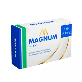   Magnum For Men Potencianövelő 6 capsule cu extracte naturale și efect rapid