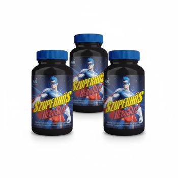   Mesterhármas - Szuperhős Hero Size méretnövelő kapszula - 60 DB