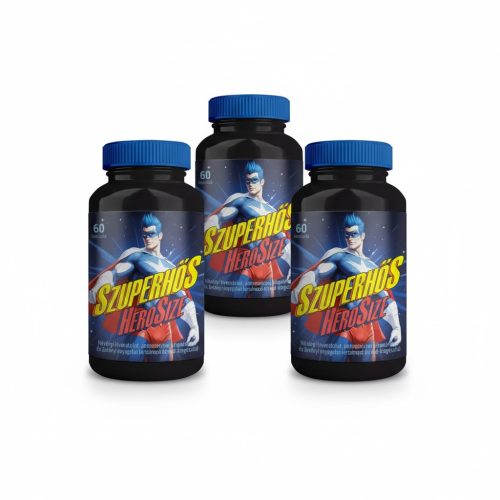 Mesterhármas - Szuperhős Hero Size méretnövelő kapszula - 60 DB