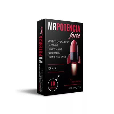 MRPotencia Forte supliment natural pentru erecție 10 capsule