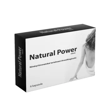 Natural Power Supliment natural pentru bărbați 6 capsule