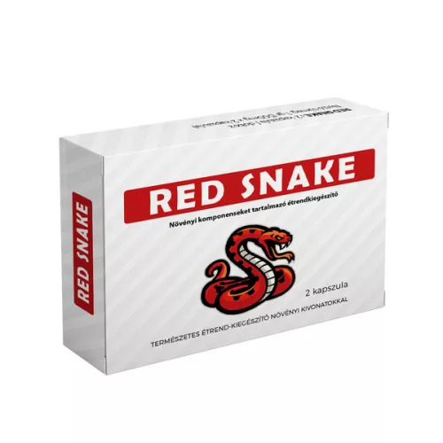 Red Snake Male Enhancement Capsules 2 Count Rapid Effect Natural Ingredients