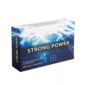 Strong Power Supliment Energie și Vitalitate 4 capsule