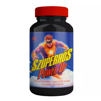   Szuperhős Potențator natural capsule pentru cură 60 bucuri