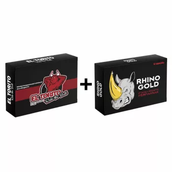 EL TORITO - 6 DB + Rhino Gold - 6 db kapszula csomag