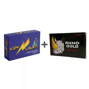 KÉK VILLÁM - 6 DB + RHINO GOLD - 6 DB csomag