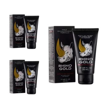   Mesterhármas - Rhino Gold Potencianövelő és Erekció Gél Férfiaknak (50ml) csomag