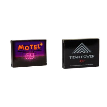   Motel 69 Kapszula Férfiaknak 2 db + TITÁN POWER red -  3 DB