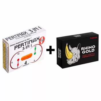   PERTINAX 3IN1 PLUS - 4 DB + Rhino Gold - 6 db kapszula csomag