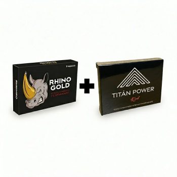 RHINO GOLD - 6 DB + TITÁN POWER RED -  3 DB CSOMAG