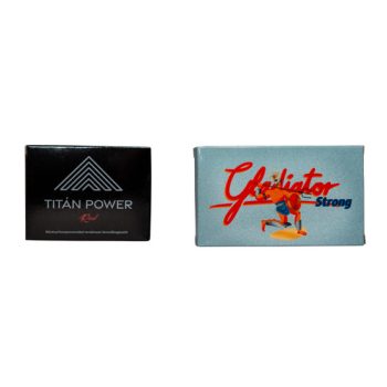   TITÁN POWER red -  3 DB + Gladiátor Strong Kapszula Férfiaknak - 4 db