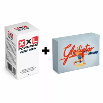   XXL POWERING FOR MEN - 8 DB + Gladiátor Strong - 4 db kapszula csomag