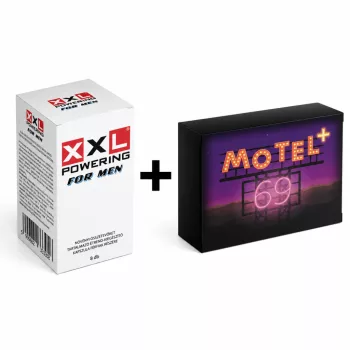   XXL POWERING FOR MEN - 8 DB + Motel 69 - 2 db kapszula csomag